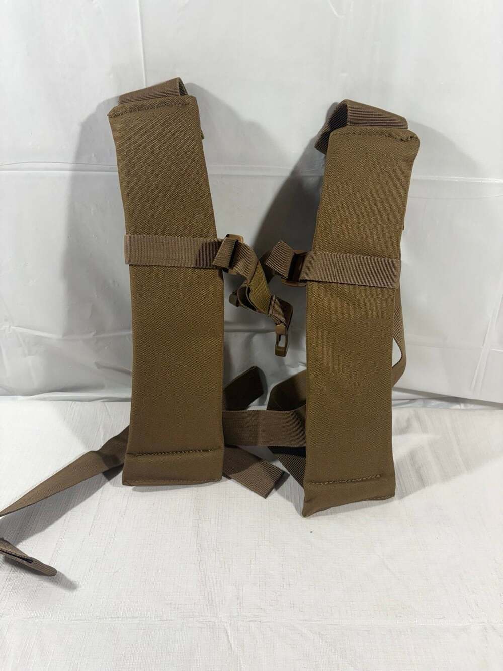Military Tactical H-Harness Load Bearing Suspenders Heavy Duty Padded Straps M